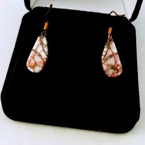 Marbled Hook Earrings